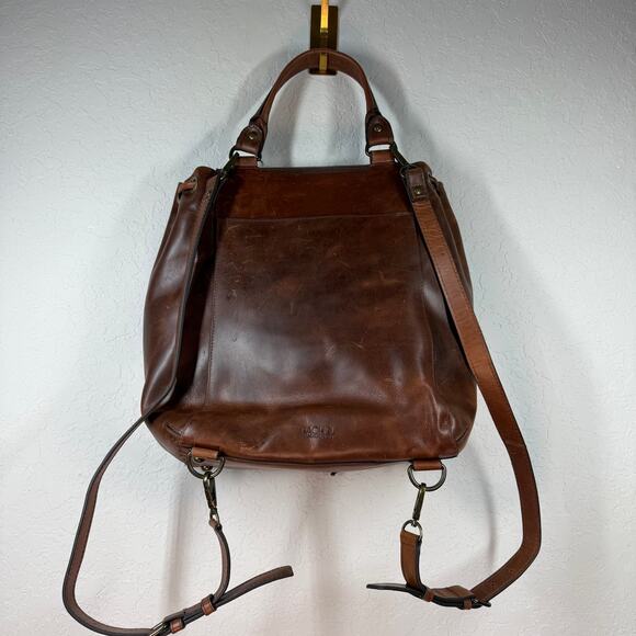 Women's Rachel Roy Leather‎ Backpack Purse with Magnetic Front Closure - Picture 6 of 8